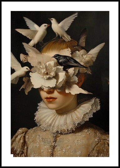 Quiet Bloom Poster Plakat / 70x100cm