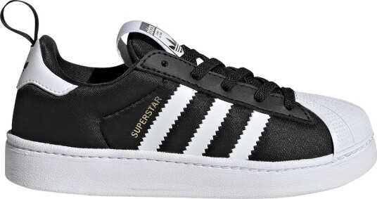 Adidas Originals Sko   Superstar Quickon K   Cblack/Ftwwht/Cblac   Adidas Originals   35   Sko Hvit Svart