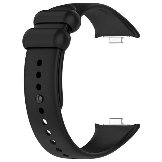 Silikonarmbånd for Xiaomi Redmi Watch 4 / Watch Band 8 Pro / 9 Pro   Svart