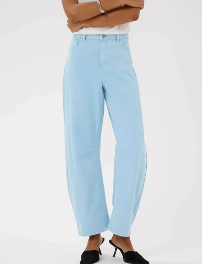 Culture Cubrinnie Barrel Pants Blue 44