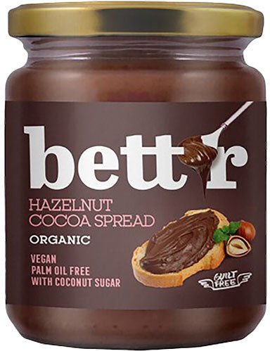 bett’r Pålegg Hasselnøtt Kakao Øko