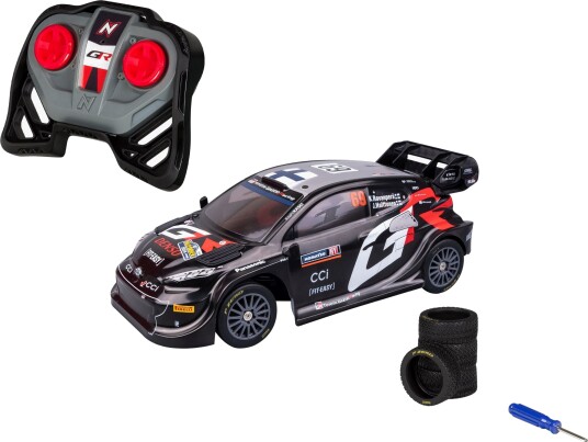 Nikko 1:16 Toyota Gazoo Racing Rovanper Radiostyrt Bil - Sweden Rally 2024 Nikko 1:16 Toyota Gazoo Racing Rovanper Radiostyrt Bil - Sweden Rally 2024