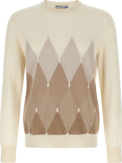Ballantyne Herre Strikkevarer Beige L,