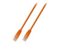 MicroConnect - Nettverkskabel - RJ-45 (hann) til RJ-45 (hann) - 2 m - UTP - CAT 5e - oransje