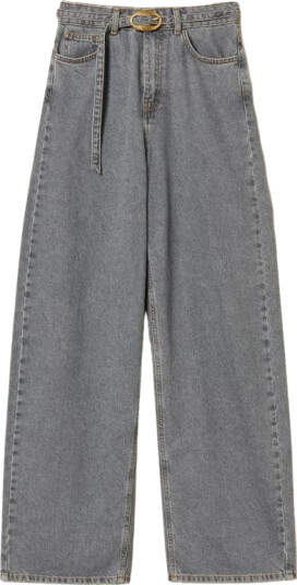 Twinset Dame Jeans Grå W24, Twinset Dame Jeans Grå W24,