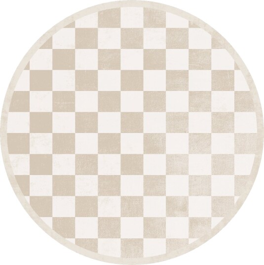 Rundt teppe Nevada beige/hvit Størrelse: Ø 240 cm Rundt teppe Nevada beige/hvit Størrelse: Ø 240 cm