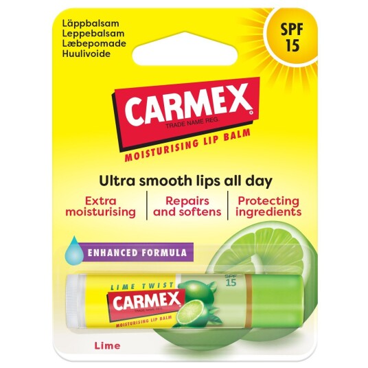 Carmex Lip Balm Lime Twist Stick SPF15 Carmex Lip Balm Lime Twist Stick SPF15