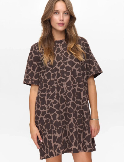 Nümph Nuharu Dress - Brown - 38 Nümph Nuharu Dress - Brown - 38