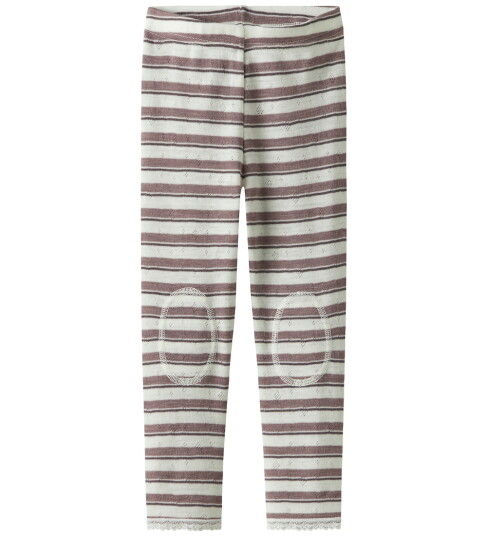 Name It Antler Snow White Nmfwang Ull Needle Leggings Noos 104