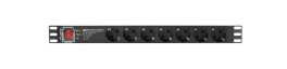 Lanberg PDU-PRO-07F-0200-BK - Strømfordelerenhet (kan monteres i rack) - AC 220-250 V - 4000 watt - inngang: DIN 49441 - utgangskontakter: 7 (7 x Type F) - 1U - 19 - 2 m kabel - svart Lanberg PDU-PRO-07F-0200-BK - Strømfordelerenhet (kan monteres i rack) - AC 220-250 V - 4000 watt - inngang: DIN 49441 - utgangskontakter: 7 (7 x Type F) - 1U - 19 - 2 m kabel - svart