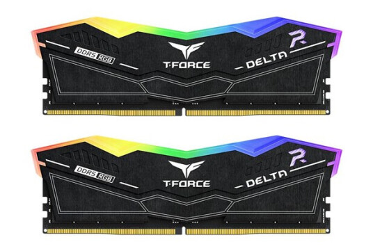 Team Group T-Force Delta RGB DDR5 32GB 6400MHz CL40 Gaming RAM - Dual Channel Team Group T-Force Delta RGB DDR5 32GB 6400MHz CL40 Gaming RAM - Dual Channel