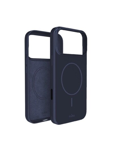 Puro Pulse Polykarbonat Mobildeksel til iPhone 17 Pro - Mørk Blå