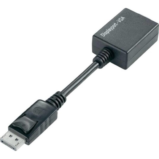 TECHLY Adapter - DisplayPort Stecker auf VGA Buchse