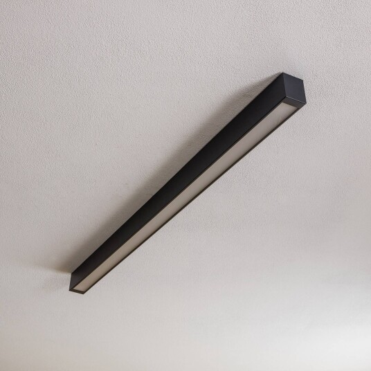 Euluna Taklampe Straight graphite 122 cm