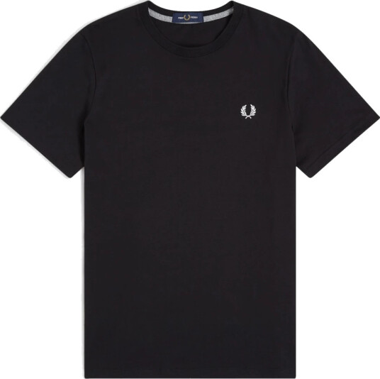 Fred Perry Herre Topper Svart 2XL,
