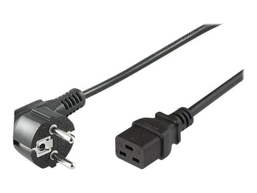Microconnect - Strømkabel 5m Cee 7/7 Strøm Hann Strøm Iec 60320 C19