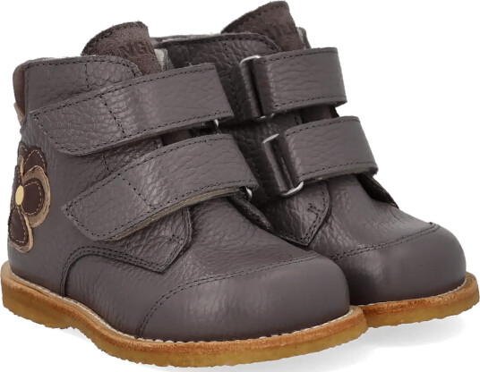 ANGULUS Boots   Flat   With Velcro   Purple   22