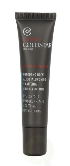 Collistar Attivi Puri Øyekontur med Hyaluronsyre og Koffein 15 ml