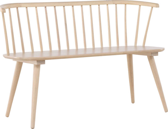 Venture Design Bobby kjøkkensofa Whitewash 120 x 49 cm Hvit