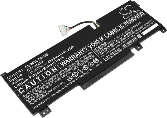 Batteri til MSI Bravo 15 B5DD-007XES MSL761NB