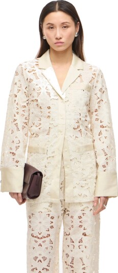 ROUGE EDIT Rouemory L/S Resort Shirt   Cream   38