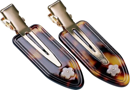 Maanesten Frea Hair Clip Set Dark Tortoise DARK TORTOISE One Size
