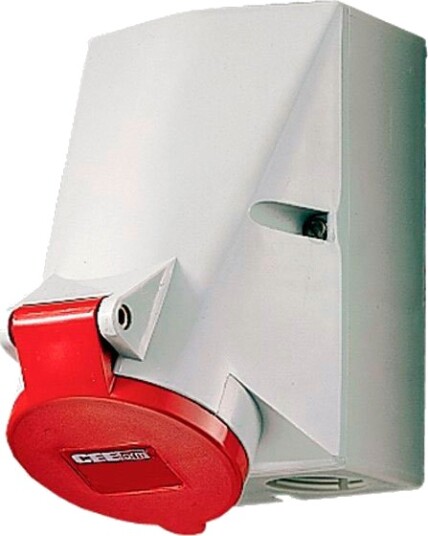 Mennekes CEE Vegguttak (7-polet 32A) 400V IP44
