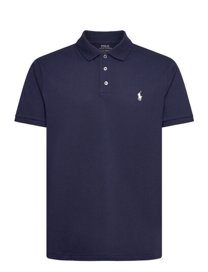 Polo Ralph Lauren Custom Slim Fit Stretch Mesh Polo Shirt Navy XL Polo Ralph Lauren Custom Slim Fit Stretch Mesh Polo Shirt Navy XL