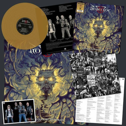 Protector Excessive Outburst Of Depravity LP/Vinyl Protector Excessive Outburst Of Depravity LP/Vinyl