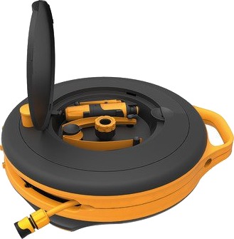 Fiskars Waterwheel Slangesett med 15 meters slange og sprøytepistol