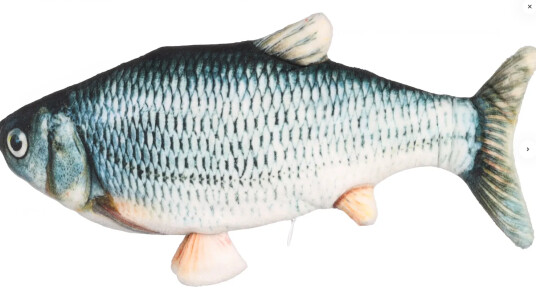 Flamingo Cat Toy Flounder Electric Fish Grey (540058517704) Flamingo Cat Toy Flounder Electric Fish Grey (540058517704)
