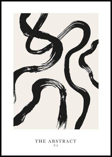The Abstract No. 2 Plakat Plakat / 100x150cm