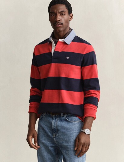 Gant Classic Heavy Rugger Red XXL