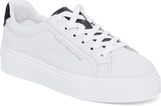 Tommy Hilfiger Th Feminine Platform Monogram White 40