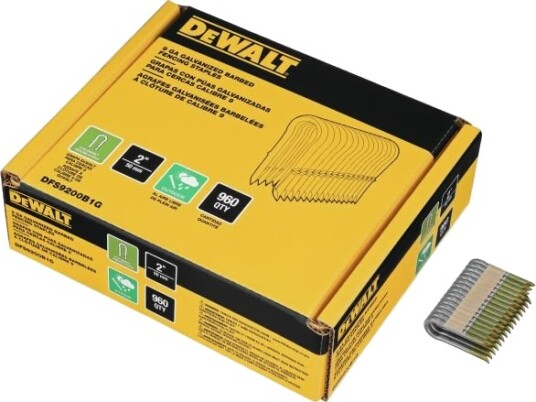 Dewalt DFS9200B1G Stengselklammer 960-pakning 50 mm Innfesting