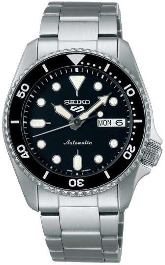 Seiko 5 Sports SRPK29K1 Sort/Stål Ø38 mm Seiko 5 Sports SRPK29K1 Sort/Stål Ø38 mm