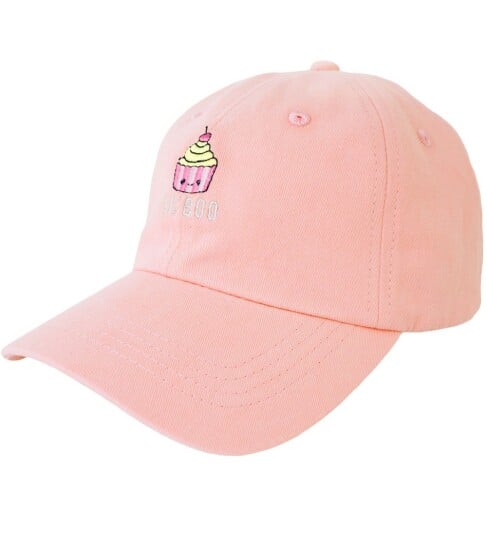 Lil" Boo Cupcake Cap - Pink - 1.5-4Y