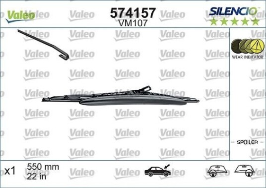 Viskerblad VALEO 574157