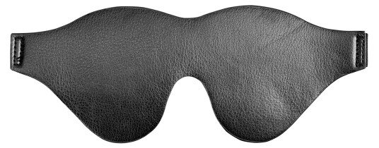 Obaie Imitert Lær Blindfold       - Svart - One Size