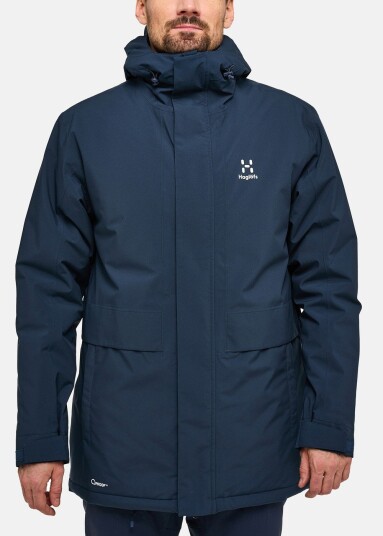 Haglöfs Salix Proof Mimic Parka Men Tarn Blue S Vårjakker