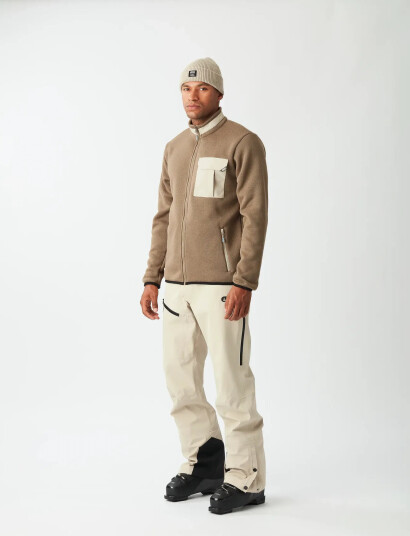 PICTURE ORGANIC CLOTHING Dauwy Fz Fleece - Beige - S