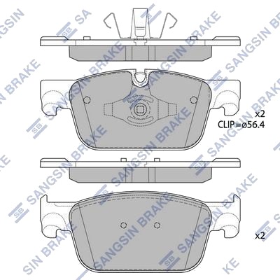Hi Q SP1867 Bremseklosser