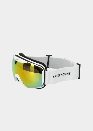 Swedemount Slope Goggles Jr White/Yellow Onesize Bestselger