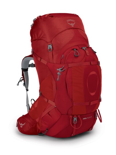 Osprey Ariel Plus 85L Carnelian Red WM/L