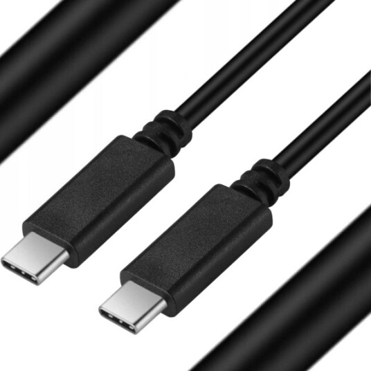 Usb-Kabel Art Usb-C Til Usb-C Svart Zasart Az-U65w3
