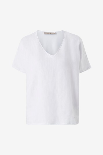 Costamani - Linbluse Comfy Blouse - Hvit Costamani - Linbluse Comfy Blouse - Hvit