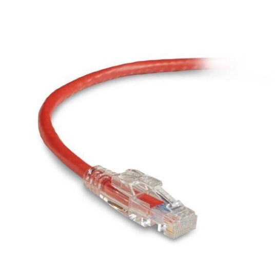 BLACK BOX GIGATRUE 3 CAT6 PATCH CABLE RED 15FT Factory Sealed BLACK BOX GIGATRUE 3 CAT6 PATCH CABLE RED 15FT Factory Sealed