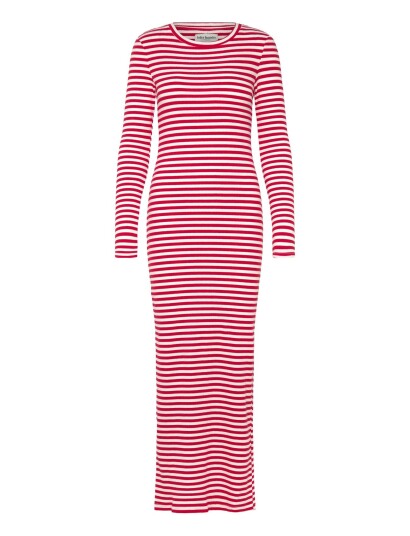 Lollys Laundry Christinell Maxi Dress Ls   Red   L