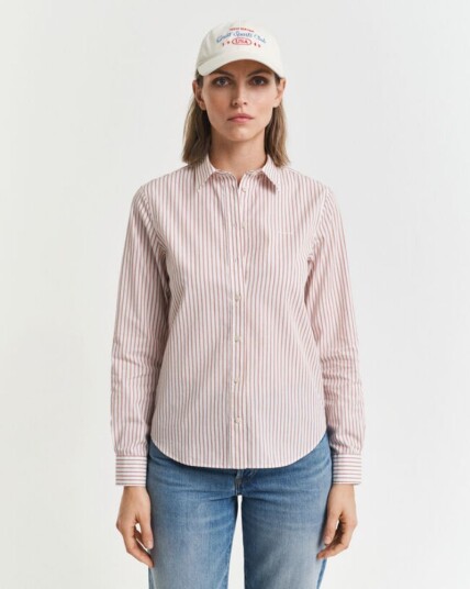 Gant reg classic poplin striped shirt