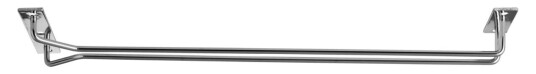 VEGA Glasshenger Bogies; 68.5x14 cm (LxB); Sølvfarge